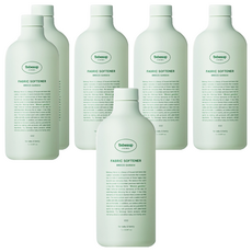 Bebesup 柔軟精 微風花園香 1L 1瓶, 6瓶