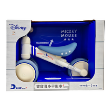 ides 寶寶滑步平衡車 Plus - Disney 迪士尼 米奇, 白色 + 天藍色, 50cm, 1組