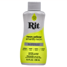 Rit 瑞特 液體染劑 RT-88260 NEON YELLOW 螢光黃, 236ml, 1色