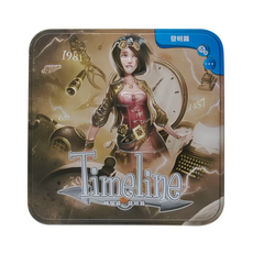 Asmodee 時間線發明, 適合8歲以上，2-8人遊戲，約15分鐘, 1盒