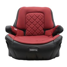 DADDY Hi 加厚設計 兒童車用 isofix 增高墊 KC01, 酒紅色, 適用體重15~36kg, 3歲以上, 1個