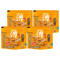 DoGa 超薄脆牛蒡 八味唐辛子 (全素), 80g, 4包