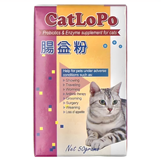 喵樂寶 腸益粉, 寵物益生菌及酵素補充劑, 50g, Digestion, 1個
