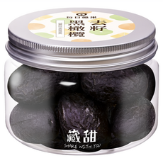 每日優果 去籽黑橄欖 中藥味 藏甜小圓罐, 190g, 1罐