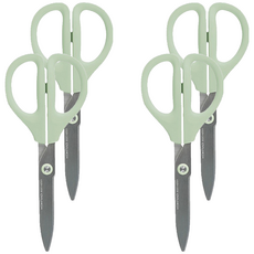 KOKUYO 國譽 SAXA 剪刀, 綠色, 4個