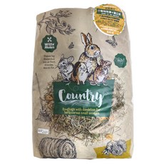 Witte Molen 偉特 小動物牧草 + 蒲公英, 兔子/豚鼠/龍貓/利瑟適用, 富含粗纖維促進腸胃蠕動, 有助於消化和口腔護理, 500g, 1包