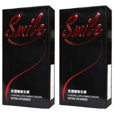 Smile 史邁爾 衛生套 顆粒型, 12個, 2盒