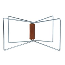 ALUTEC 鋁箱專用支架 鋼支架本體 銀色 把手皮革材質：牛皮 淨重0.85 kg, 1個, 1層