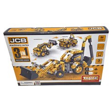 Engino 安捷積木 工程系列 鏟挖裝載機 3 in 1, EN-JCB30, 1盒