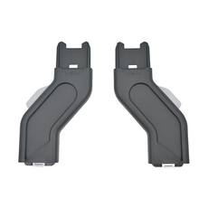 UPPAbaby 美國 VISTA 上座加高轉接器 Set，適用於VISTA 2015 VISTA V2，快速接合免工具，顏色編碼點指示器, 1個, 深灰色
