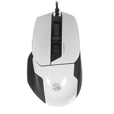 A4TECH 雙飛燕 bloodY 血手幽靈 W70 Max 滑鼠 10000 CPI 定制引擎, 貓熊白