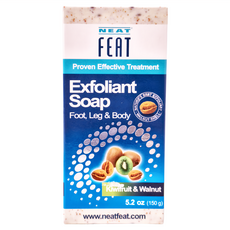 NEAT FEAT 樂活適去角質嫩足皂 溫和去除老廢角質 深層滋潤 使足部肌膚光滑柔嫩, 150g, 1個