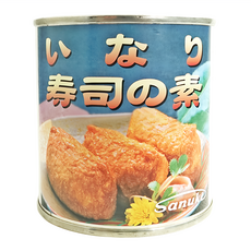 Sanuki Kanzume 讚岐罐詰 罐裝壽司皮 豆腐皮 日本產, 280g, 1罐