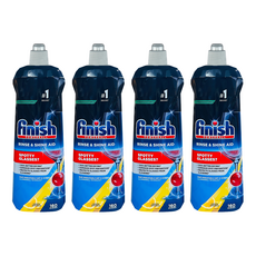 finish 光潔劑 洗碗機專用 檸檬 平輸品, 800ml, 4瓶