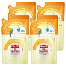 LABCCiN 變色洗手慕斯補充包 檸檬香, 450ml, 4包