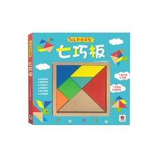 双美生活文創 5Q創意益智七巧板, Multi-color, 1組