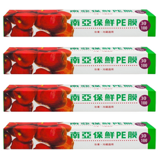 南亞 PE 保鮮膜 家庭用, 30cm, 30m, 4盒