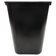 Rubbermaid 樂柏美 桌邊垃圾桶 39L 黑色, 52.7 x 39.4 x 27.9cm, 1個