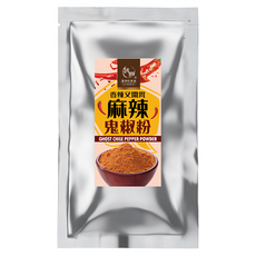麗紳和春堂 鬼椒麻辣撒粉, 香辣夠味，料理必備，1包, 100g