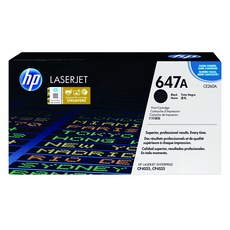hp 惠普 647A 碳粉匣 CE260A, 黑色, 1個