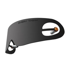 EVERY THINK 薄貼降噪眼罩 10.5g, 346 x 72mm, 幽雅黑