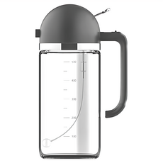 PUSH! 廚房用品 兩用油壺 倒油壺噴油瓶2件組 D307-3 顏色隨機, 500ml, 1組