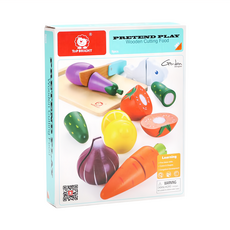 TOPBRIGHT 特寶兒 健康蔬果切切樂, 多色, 1盒