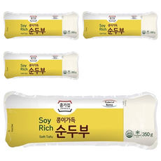 JONGGA 宗家府 火鍋專用嫩豆腐, 煮鍋專用, 獨特包裝更方便, 350g, 4包