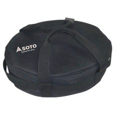 SOTO 荷蘭淺鍋10吋收納袋 35.5 x 31 x 12cm 600g, 黑色, 1層, 1個