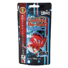 Hikari 高夠力 全方位金魚飼料(浮) S 100G, 適用於各種金魚，增強體色，促進健康, 1入