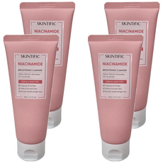 Skintific 菸鹼醯胺洗面乳, 80ml, 4條