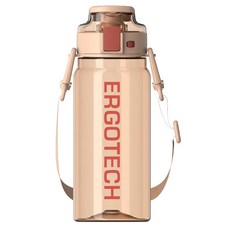 Ergotech 人因科技 新負離子能量水壺 TT700 700ml 食品級PP 輕盈強韌 耐熱80℃, 珊瑚粉, 1個