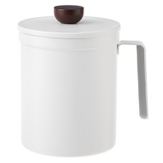 comet Kitchen 不鏽鋼廚餘桶, 象牙白, 1個