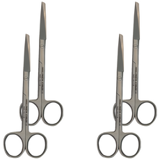 愛美格 外科剪刀 14cm 直尖圓, NO.13-112, 4支