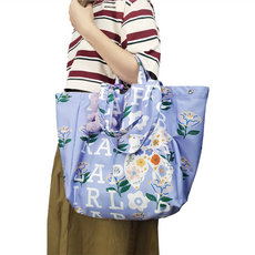 Zappgirlbrabra 泰國手提側背包 印花帆布包 輕便休閒女包, 1個