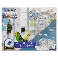 LillipHut 麗利寶 鳥籠 深底易潔透亮, 2261, 1個