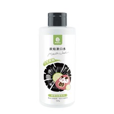 DAWOKO 木酢達人 木酢炭焙漱口水 檸檬海鹽風味, 500g, 1瓶