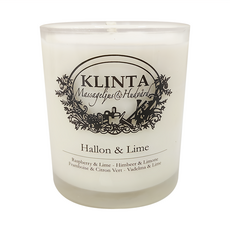 KLINTA 45小時香氛按摩蠟燭 覆盆莓&萊姆 按摩精油 居家香氛, 200ml, 386g, 1件