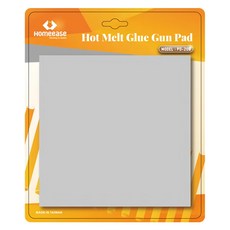 Homeease 宏鎰 熱熔膠槍專業膠墊 尺寸20 x 20 cm, 灰色, 1個
