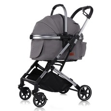 BERND Ava系列 寵物推車, 1台, 北歐晨霧灰