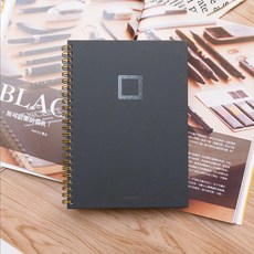 conifer 綠的事務 仙蹤特調系列 25K方格筆記本 A5, 黑色精靈, 1本