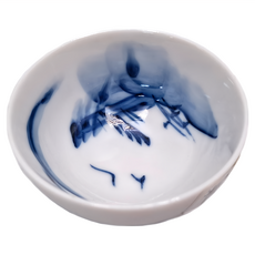 佐和陶瓷 圓形繪山水飲杯, 30ml, 1個