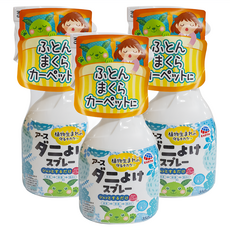 EARTH 地球製藥 布製品驅蟎噴霧,適用於衣櫥/地毯/沙發/棉被/枕頭/床鋪, 350ml, 3瓶