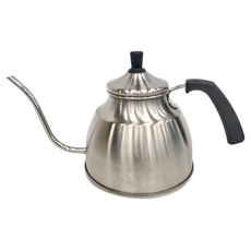 YOSHIKAWA 吉川 日本18-8不銹鋼IH細口咖啡壺 適正容量0.65L, SJ-1715, 1.1L, 1個