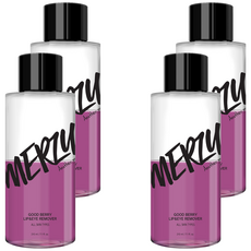 MERZY 莓果眼唇卸妝液 Set, 210ml, 溫和成分，不刺激眼周肌膚, 4瓶