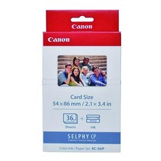 Canon 佳能 相紙 附墨盒, 86 x 54mm, 36張