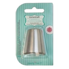 KitchenCraft Sweetly 俄羅斯擠花嘴 304不鏽鋼材質, 金盞花, 1個