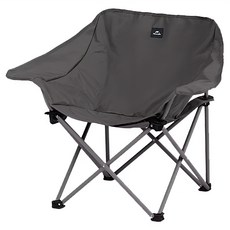 Naturehike 挪客 星月T01聚攏式扶手月亮椅 JU13002, 黑灰色, 1個