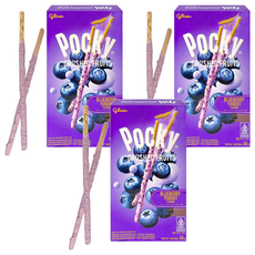 glico 格力高 Pocky 百奇 藍莓果粒優格棒, 38g, 3盒