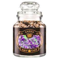 FANGS 方氏 薰衣草茶 法國薰衣草+斯里蘭卡紅茶, 60g, 1罐, 1瓶